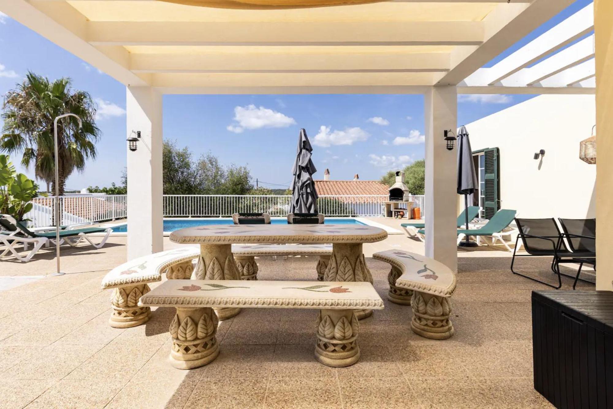 Villa Jordi - Cala En Porter Cala En Porter  ภายนอก รูปภาพ